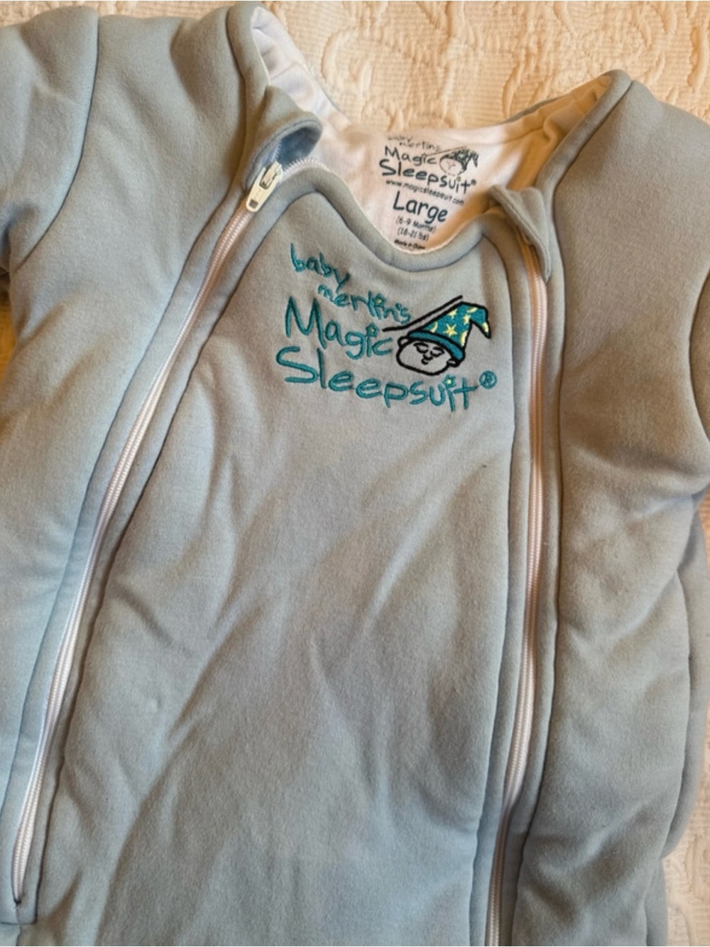 Baby Merlins Magic Sleepsuit size L